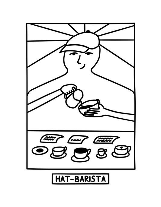 HAT-BARISTA | Kaffee T-Shirt